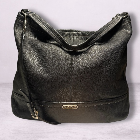 SOLD!! Do not buy Coach Black Pebbled Leather Hobo Bag - Picture 3 of 12